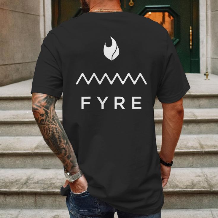 Fyre Festival Mens Back Print T-shirt Gifts for Men