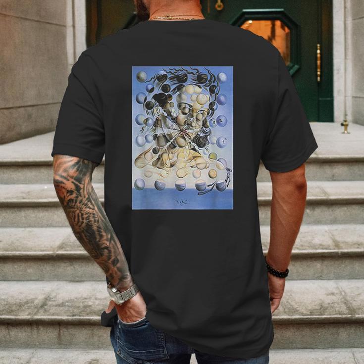 Galatea Of The Spheres Famous Painting By Dali Mens Back Print T-shirt Gifts for Men