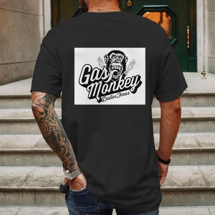 Gas Monkey Dallas Texas Mens Back Print T-shirt Gifts for Men