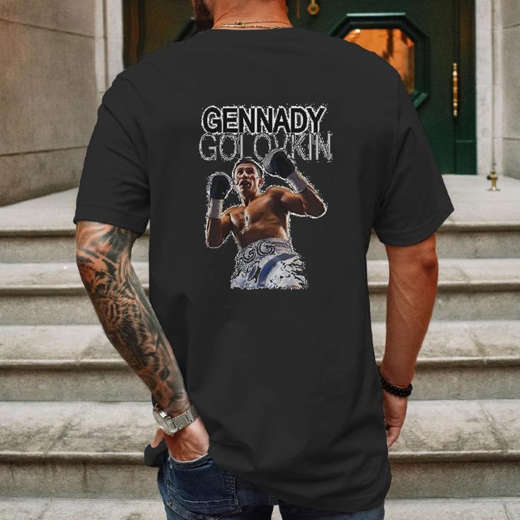 Gennady Golovkin Graphic Mens Back Print T-shirt Gifts for Men