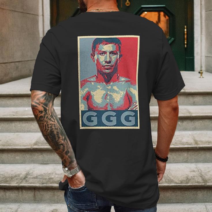 Gennady Golovkin Ggg Classic Mens Back Print T-shirt Gifts for Men