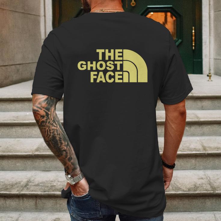 The Ghost Face Mens Back Print T-shirt Gifts for Men