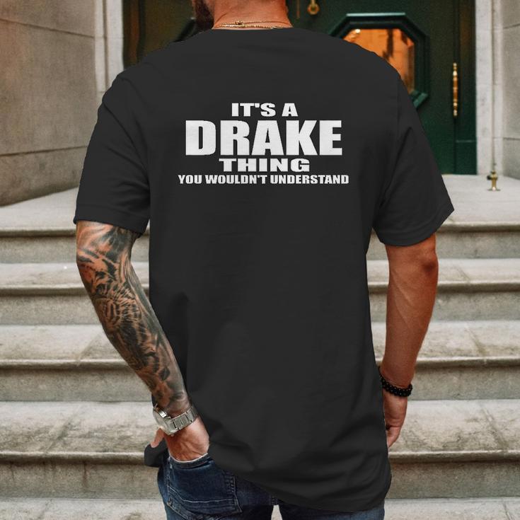 Gildan Drake Thing Mens Back Print T-shirt Gifts for Men