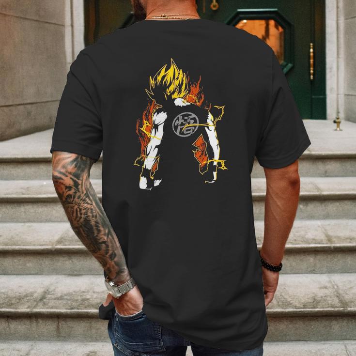 Goku - Vs00032 Tshirt Mens Back Print T-shirt Gifts for Men