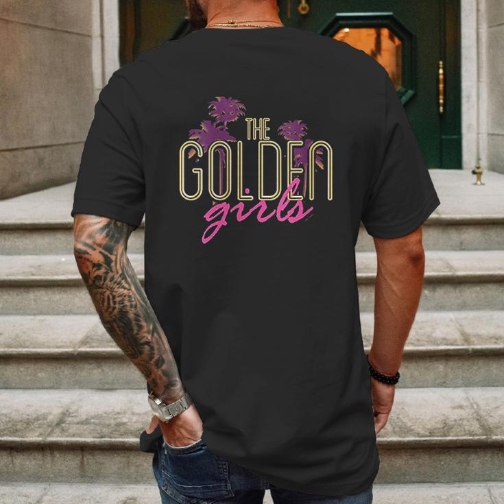 The Golden Girls Mens Back Print T-shirt Gifts for Men