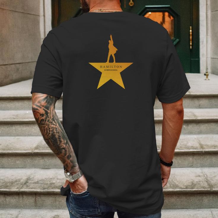 Golden Hamilton Mens Back Print T-shirt Gifts for Men