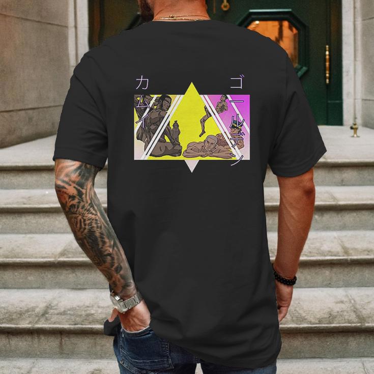 Golden Kamuy Style Mens Back Print T-shirt Gifts for Men