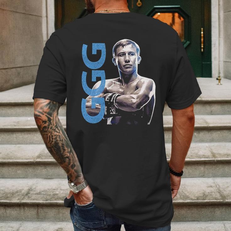 Golovkin Ggg Professional Boxing King Mens Back Print T-shirt Gifts for Men