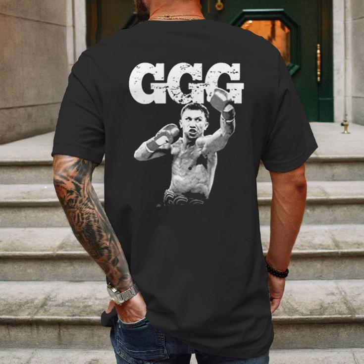 Golovkin Retro Gift Mens Back Print T-shirt Gifts for Men