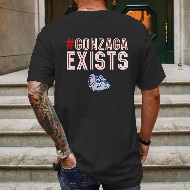 Gonzaga Exists 2019 Mens Back Print T-shirt Gifts for Men