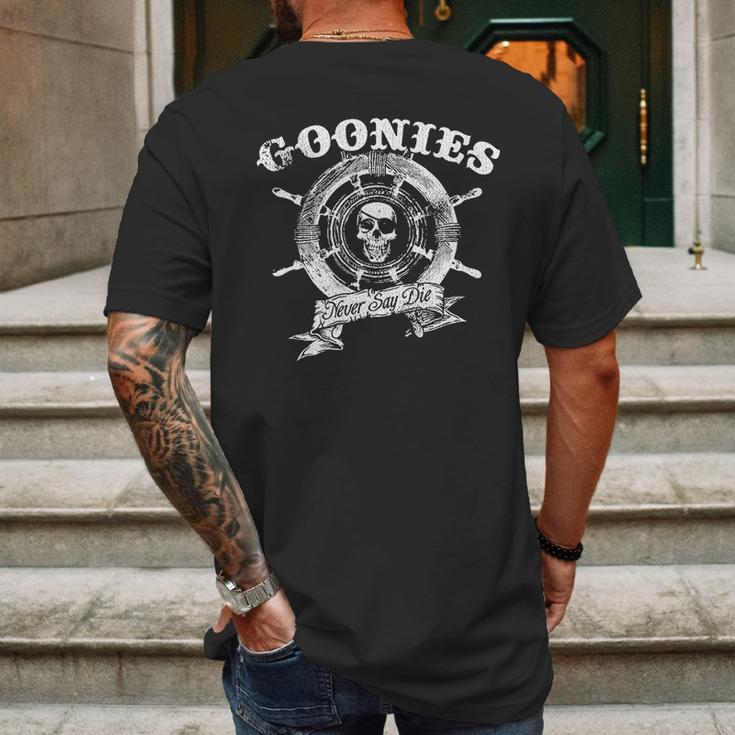 The Goonies Captains Wheel Mens Back Print T-shirt Gifts for Men