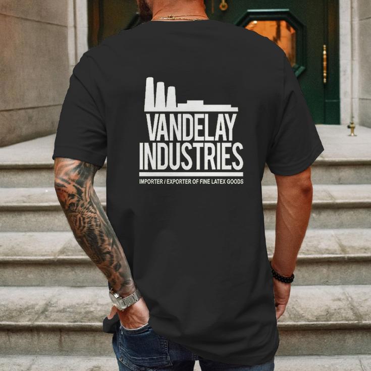 The Goozler Vandelay Industries Mens Back Print T-shirt Gifts for Men