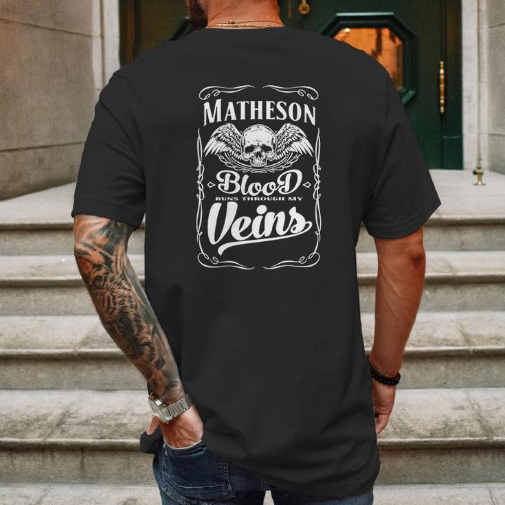 Great To Be Matheson Tshirt Mens Back Print T-shirt Gifts for Men