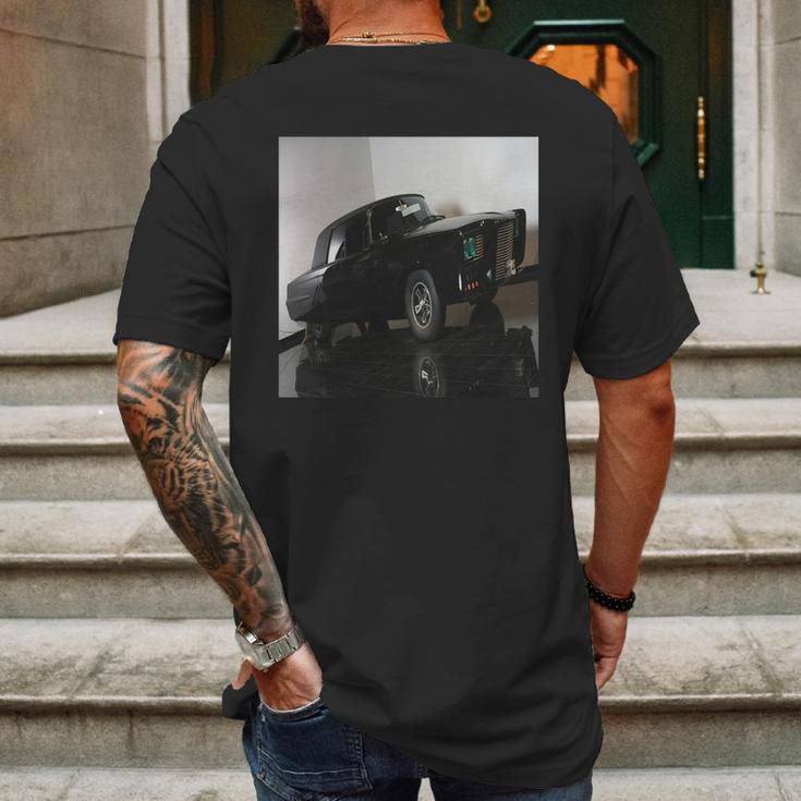 Green Hornet Black Beauty Car Mens Back Print T-shirt Gifts for Men