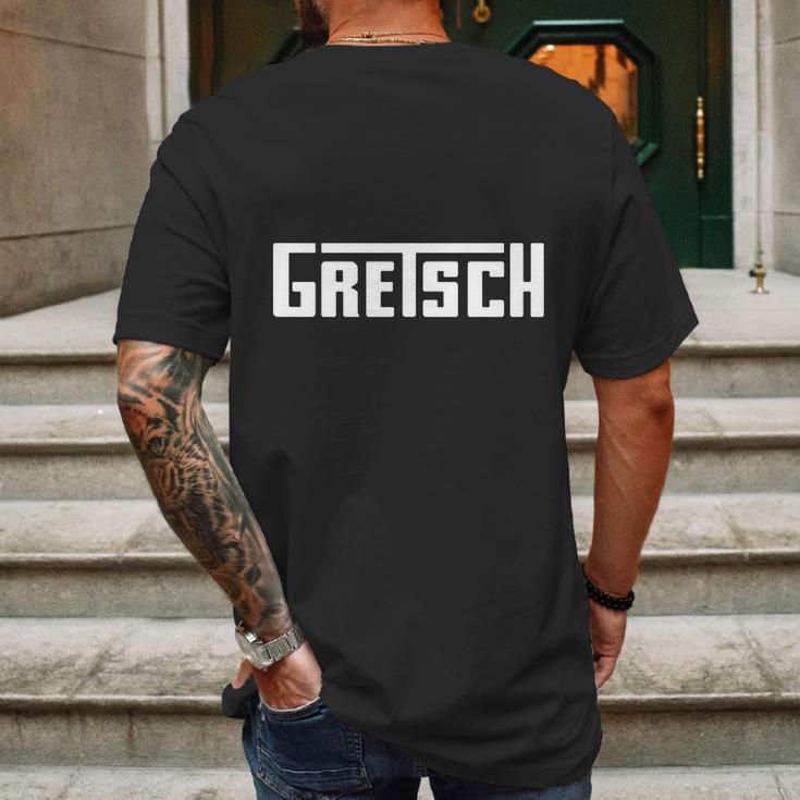 Gretsch Guitars And Drums Mens Back Print T-shirt Gifts for Men