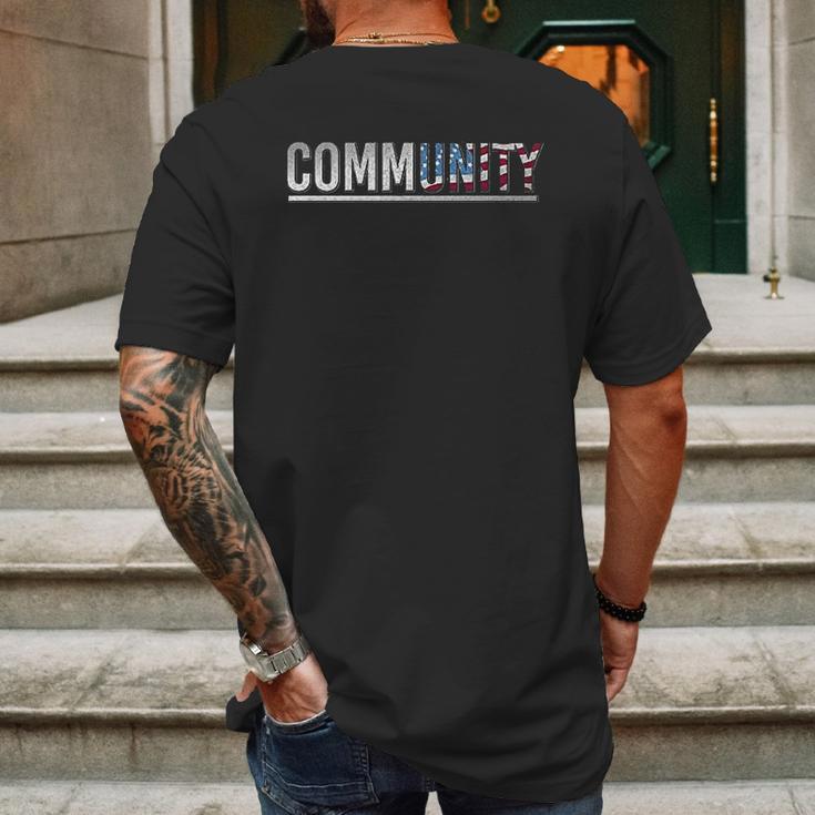 Grunt Style Community Mens Back Print T-shirt Gifts for Men