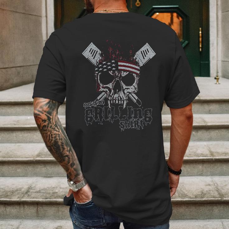 Grunt Style This Is My Grilling For Mens Mens Back Print T-shirt Gifts for Men