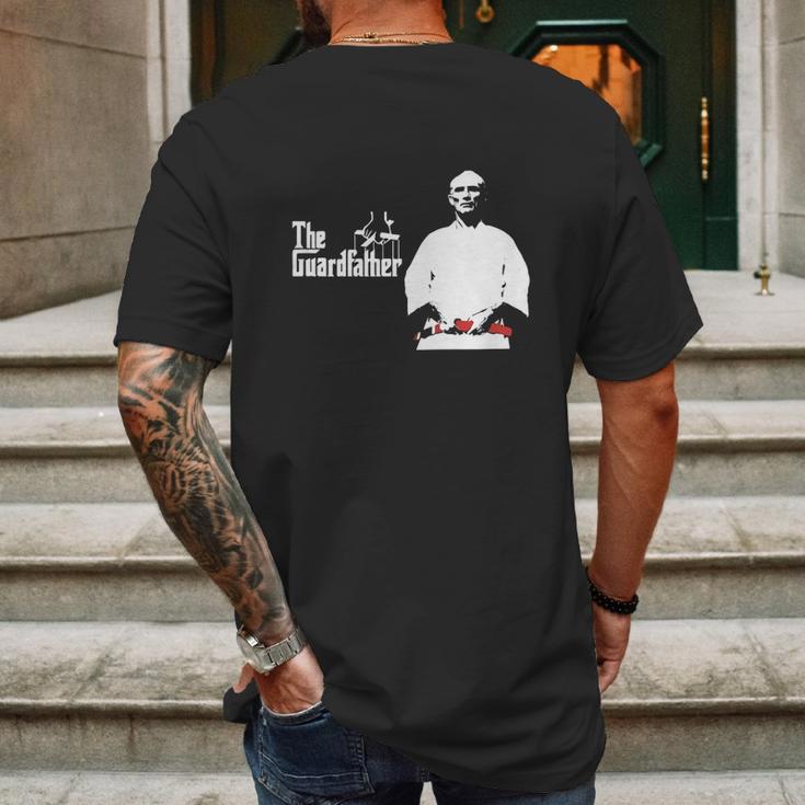 The Guard Father Mens Back Print T-shirt Gifts for Men