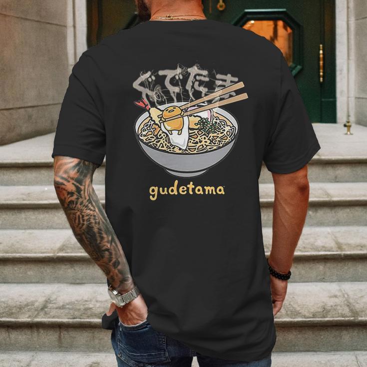 Gudetama Ramen Fashion Mens Back Print T-shirt Gifts for Men