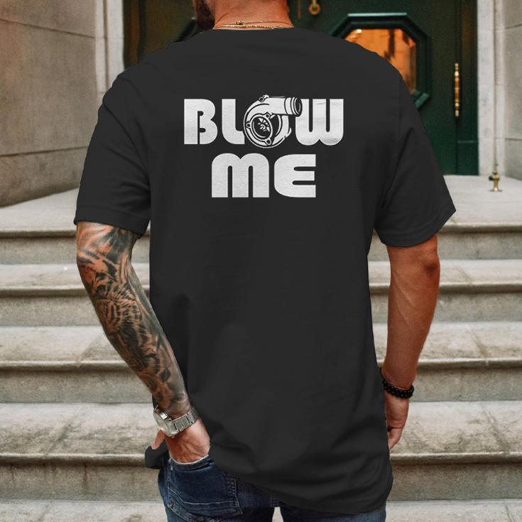 Guerrilla Tees Blow Me Jdm Racing Mens Back Print T-shirt Gifts for Men