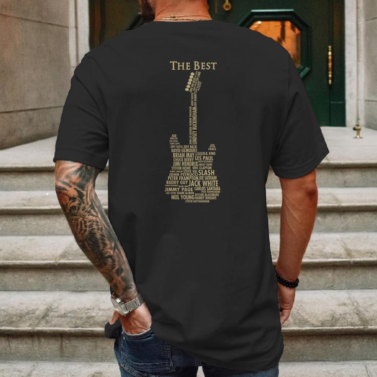 Guitar Legends 1959 American Standard Mens Back Print T-shirt Gifts for Men