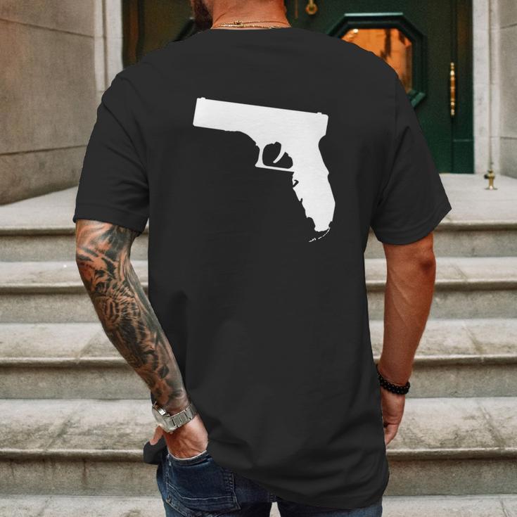 Gunshine State T-Shirts Mens Back Print T-shirt Gifts for Men