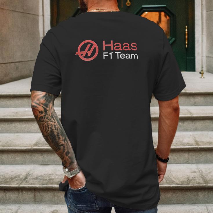 Haas 2020 Logo Mens Back Print T-shirt Gifts for Men