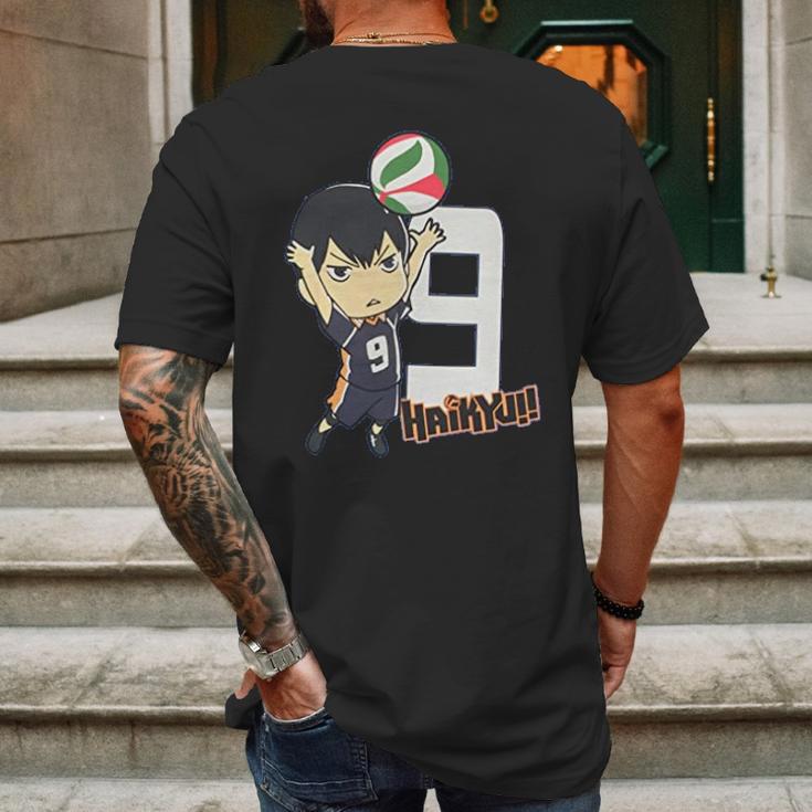 Haikyuu Perfect Gift Mens Back Print T-shirt Gifts for Men