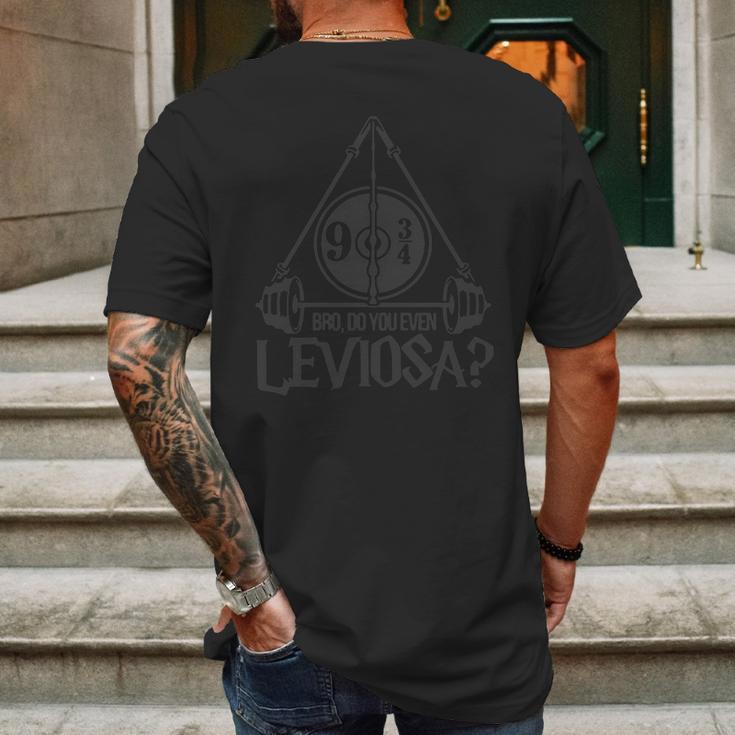 Harry Potter Bro Do You Even Leviosa Mens Back Print T-shirt Gifts for Men