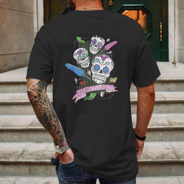 Harry Potter Honeydukes Sugar Skulls Mens Back Print T-shirt Gifts for Men