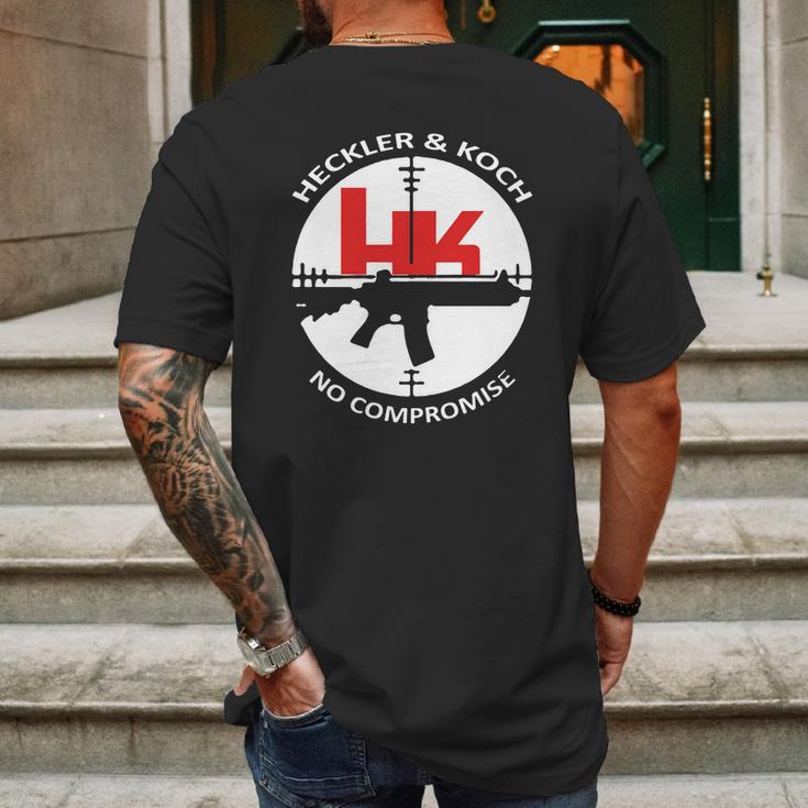 Heckler And Koch Heckler Und Koch Mens Back Print T-shirt Gifts for Men