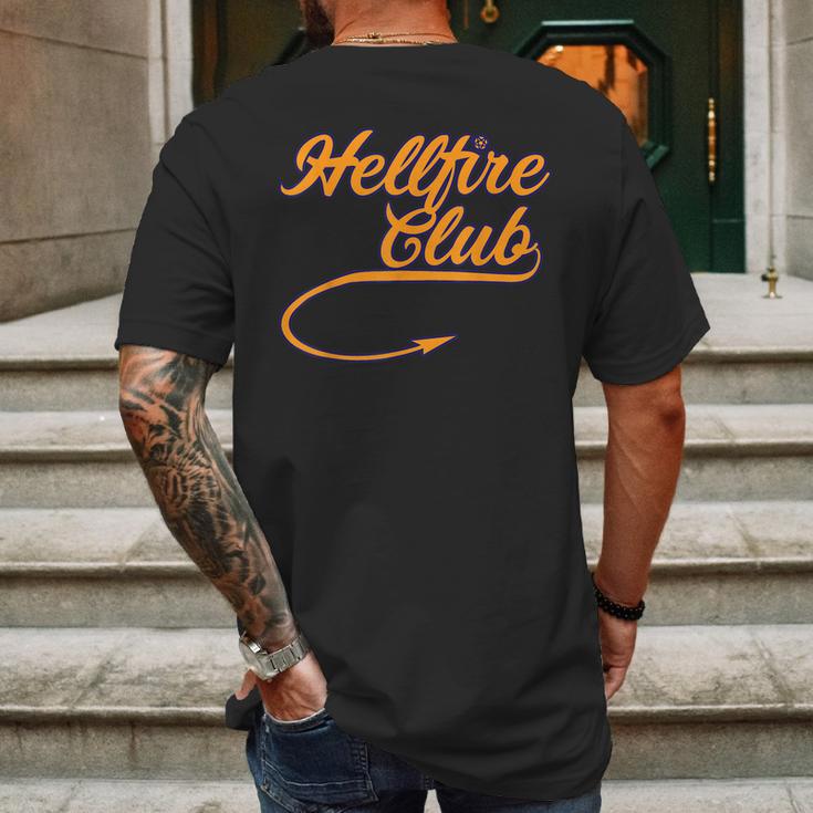 Hellfire Club V2 Mens Back Print T-shirt Gifts for Men