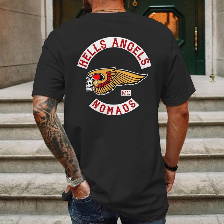 Hells Angels NomadsShirt Mens Back Print T-shirt Gifts for Men