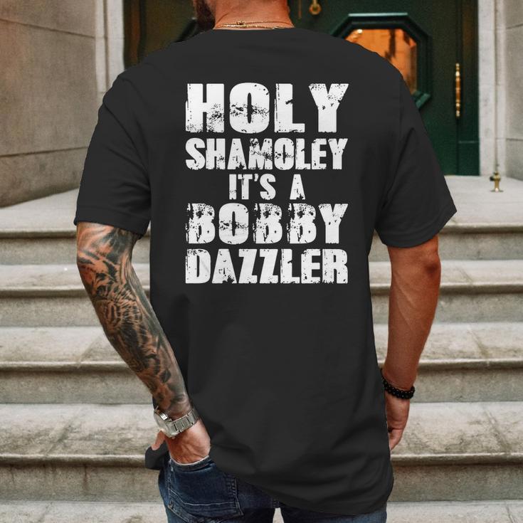 Holy Shamoley Its A Bobby Dazzler Mens Back Print T-shirt Gifts for Men