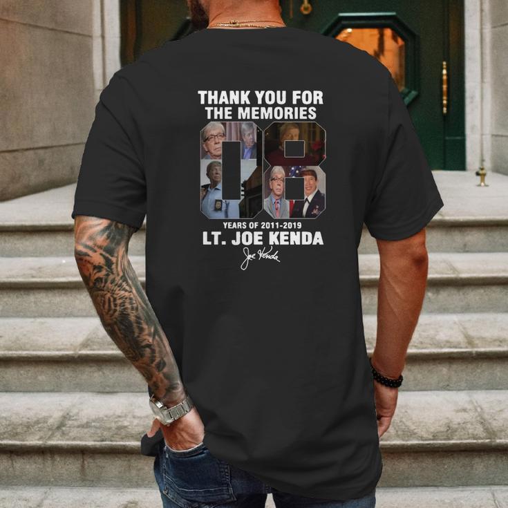 Homicide Hunter Lt Joe Kenda 08 Years Of 2011-2019 Signature Shirt Mens Back Print T-shirt Gifts for Men