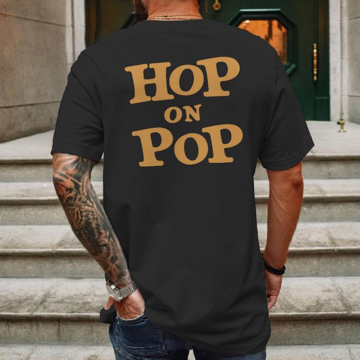 Hop-On-Pop-Dr Shirt Mens Back Print T-shirt Gifts for Men