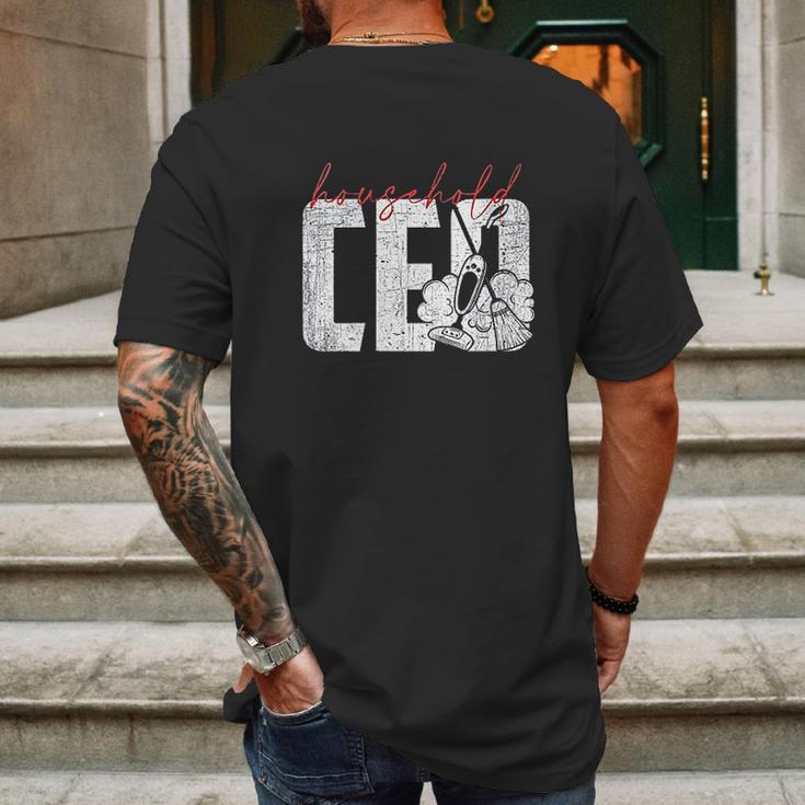 Household Ceo Ceo Of The House Mens Back Print T-shirt Gifts for Men