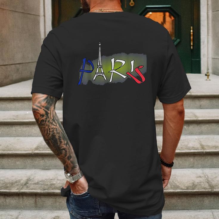 Hugo Paris Vintage Mens Back Print T-shirt Gifts for Men