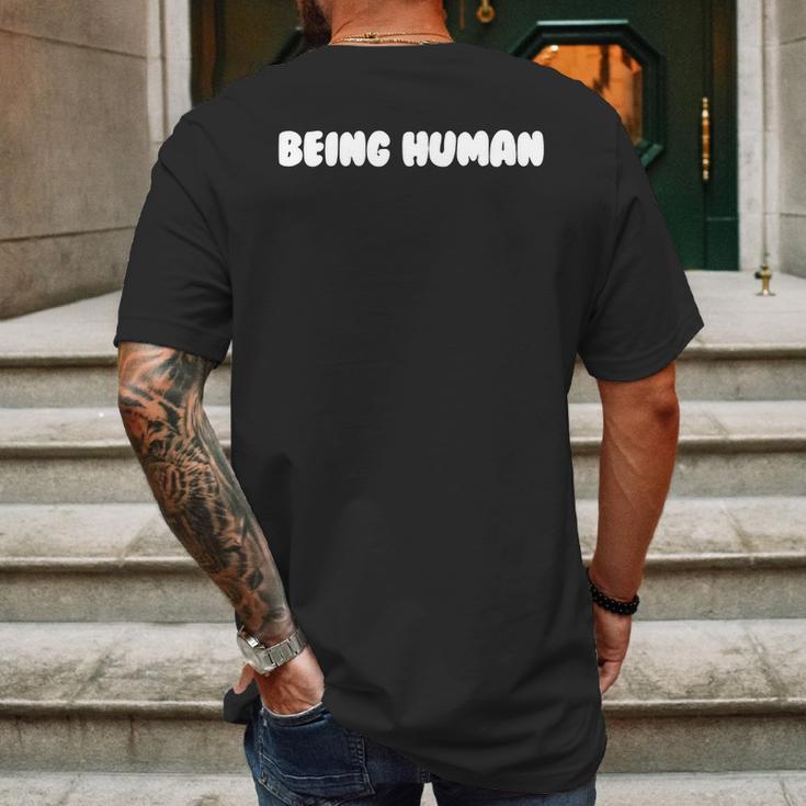 Being Human Mens Back Print T-shirt Gifts for Men