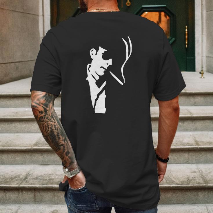 Hunter S Thompson Gonzo T-Shirt Mens Back Print T-shirt Gifts for Men