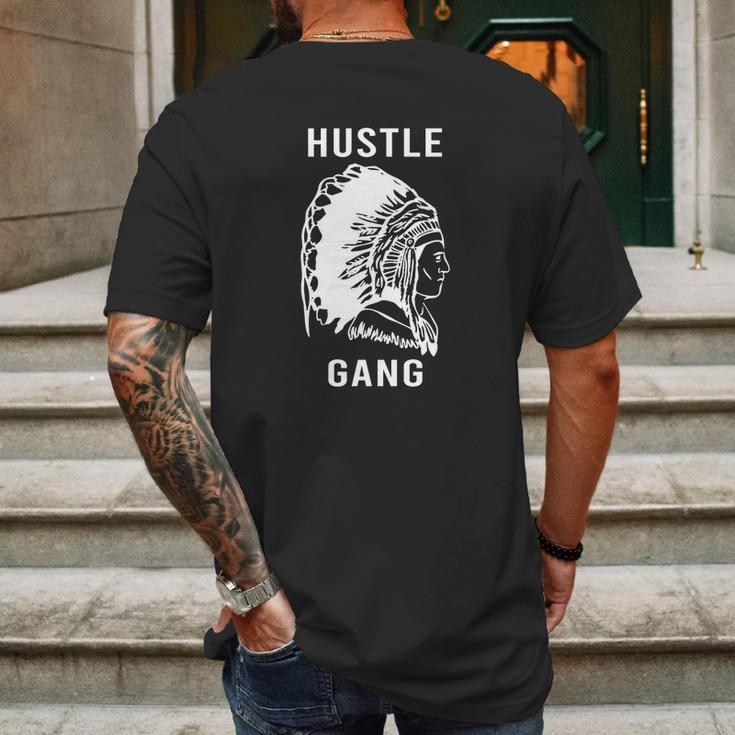 Hustle Gang S Mens Back Print T-shirt Gifts for Men