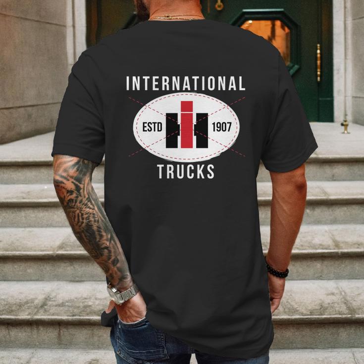 Ih Trucks Estd 1907 Mens Back Print T-shirt Gifts for Men