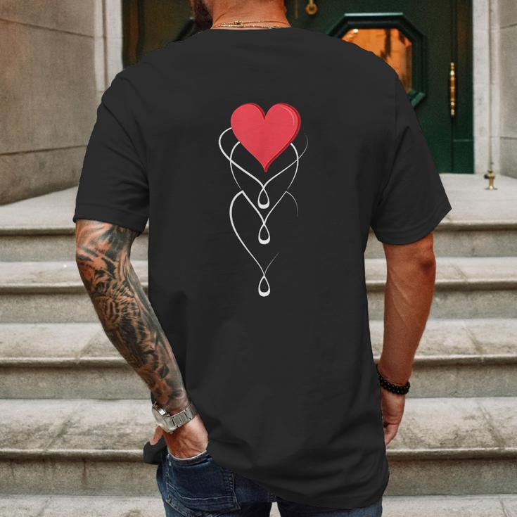 Infinite Love Boyfriend Or Girlfriend Mens Back Print T-shirt Gifts for Men