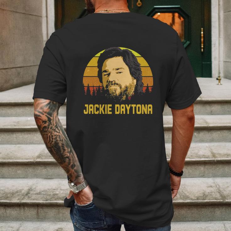 Jackie Daytona Retro Mens Back Print T-shirt Gifts for Men