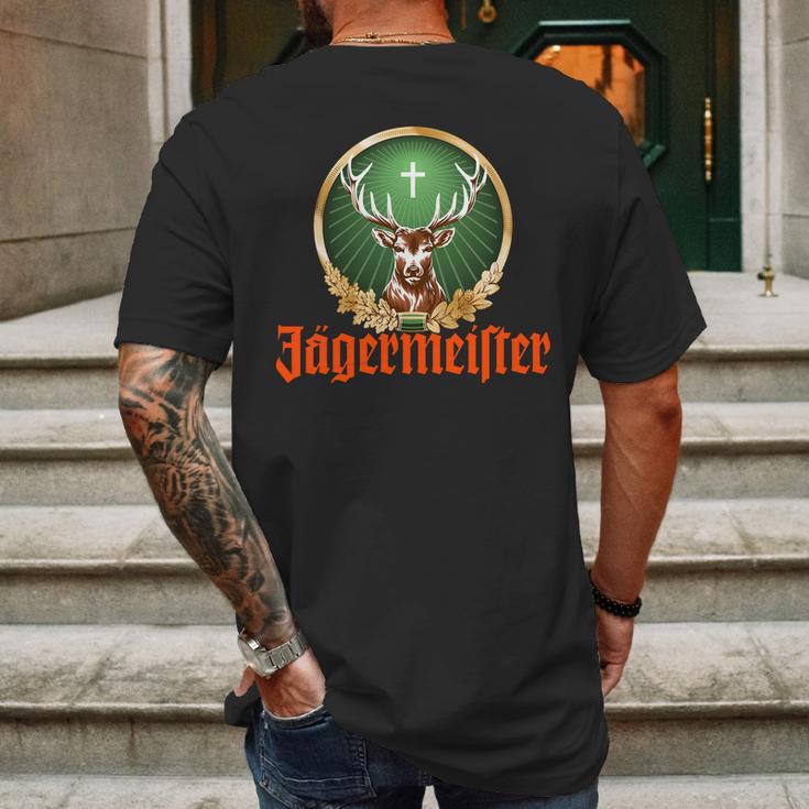 Jägermeister Logo Mens Back Print T-shirt Gifts for Men