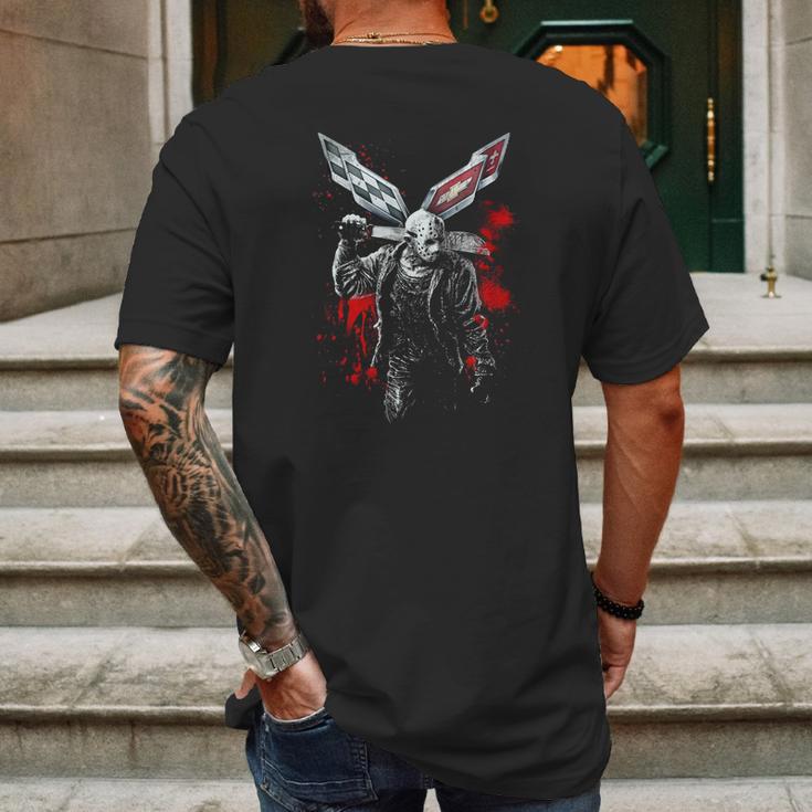 Jason Corvette Mens Back Print T-shirt Gifts for Men