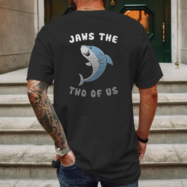 Jaws The Two Of Us Valentines Day Mens Back Print T-shirt Gifts for Men