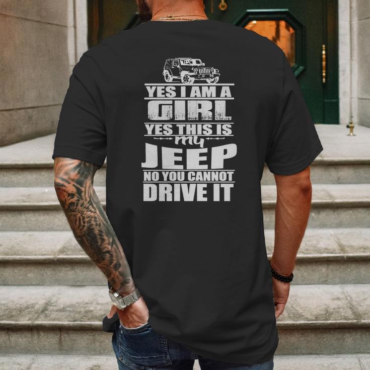 This Is My Jeep Jeep Girl OffroadShirts Mens Back Print T-shirt Gifts for Men