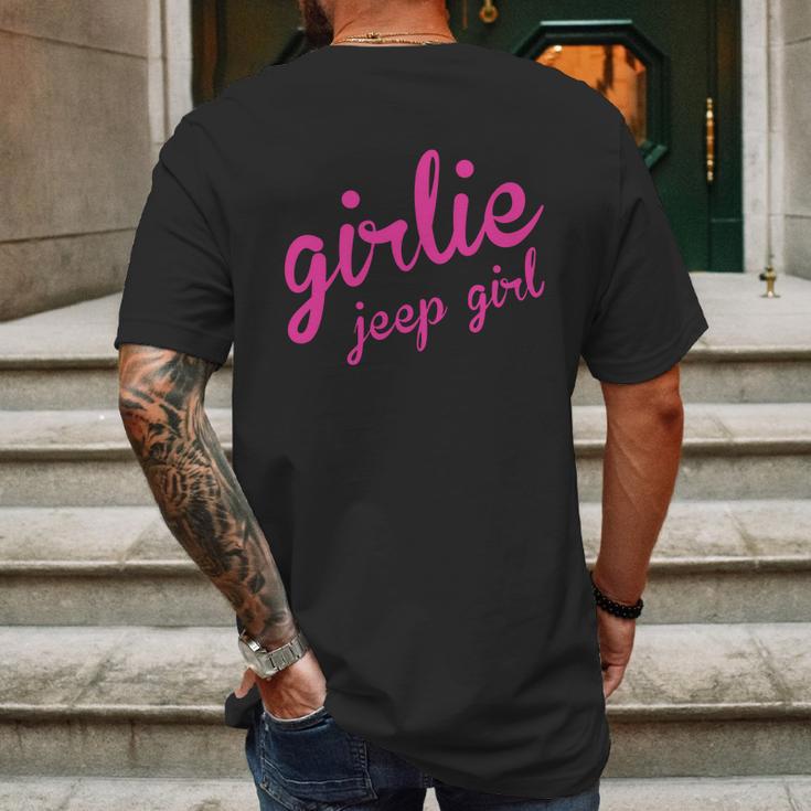 Jeep Girlie Jeep Girl Mens Back Print T-shirt Gifts for Men