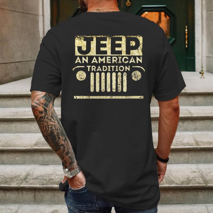 Jeep Retro Print An Amerian Enjoyable Gift 2022 Mens Back Print T-shirt Gifts for Men